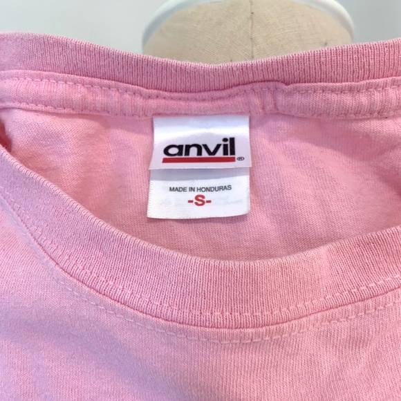 Light Pink Delta Zeta T Shirt w/ DZ Letters - Picture 7 of 8